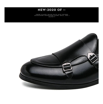 Men's Dress Shoes Trend Formal Leather Shoes For Men Classic Office Social Party Leather Loafers Male Casual Business Shoes Man