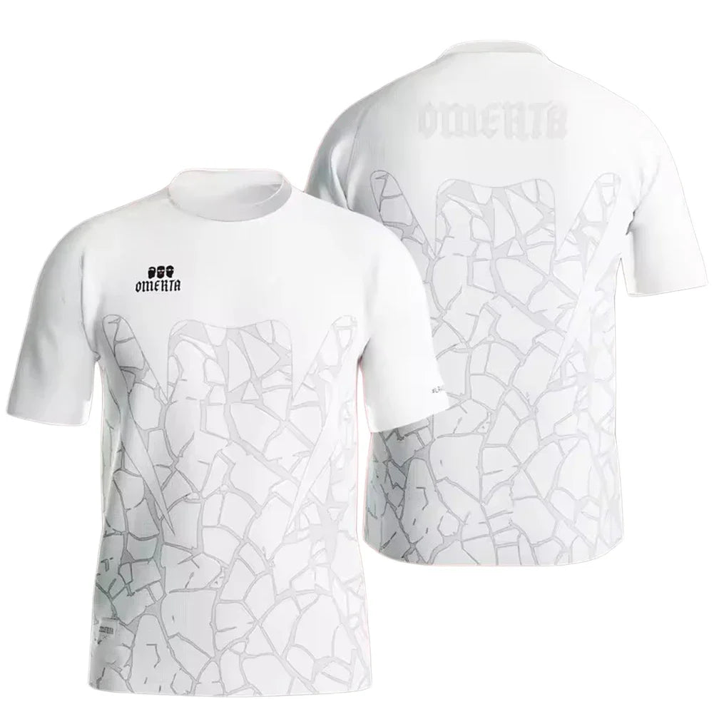 Camiseta Infantil Verão Estampa 3D 47 Masculina Respirável Gola Redonda Manga Curta para Corrida, Caminhada, Pesca e Atividades ao Ar Livre