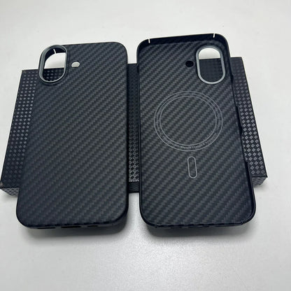 Really Carbon Fiber Case for Iphone 17 Pro Max Case for Magsafe Magnetic Ultra-Thin Lightweight for Iphone17 Pro aramid Cover