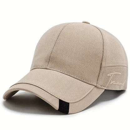 Unisex Side Letter Embroidery Snapback Baseball Caps Spring and Autumn Outdoor Adjustable Casual Hats Sunscreen Hat
