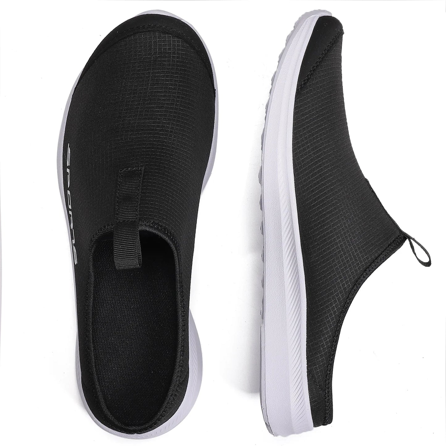 Summer Half Slippers for Men Trendy Men's Flat Bottom Casual Shoes Soft Sole Support Shoes Men's Sneakers Zapatos De Hombre