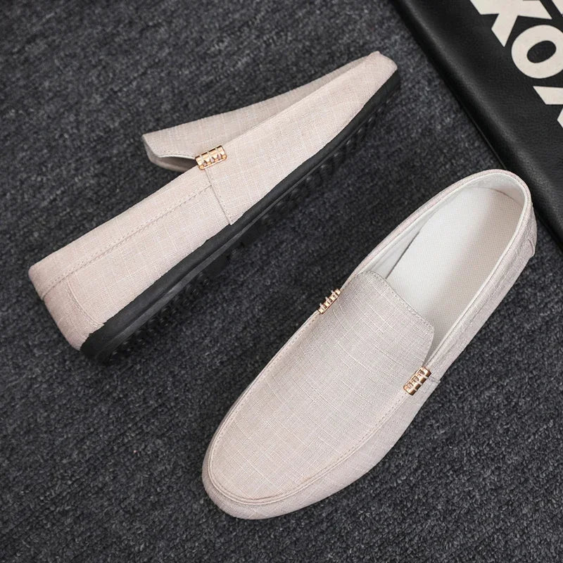 Fashion Men Casual Shoes Luxury Brand Men Loafers Breathable Comfort Slip-on Mens Driving Shoes lightweight Lazy Shoes Moccasins