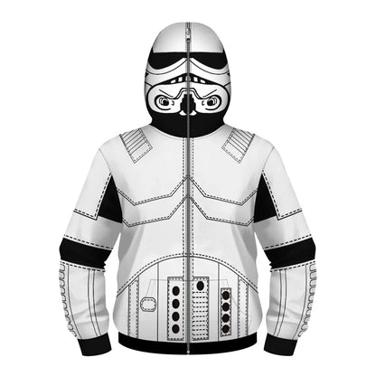 New AnimeSpider Man Iron Man Hoodie Kids Superhero Cosplay Jacket Boys Girls Zipper Star Wars Sweatshirt for Halloween Party