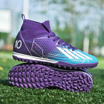 New Unisex Football Boots Professional Non-slip Soccer Shoes Outdoor Drop Shipping Futsal Match Training Sport Sport Sneakers
