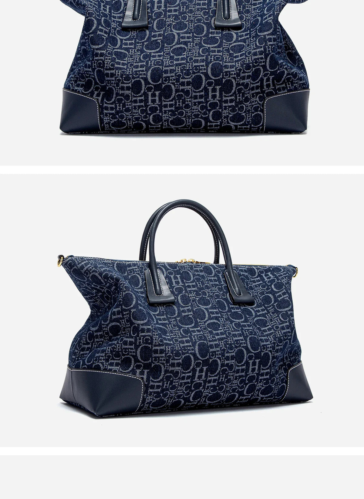Women's Travel Bag 2025 New Cowboy Splicing Design Tote Bag Women's Large Capacity Crossbody Bag