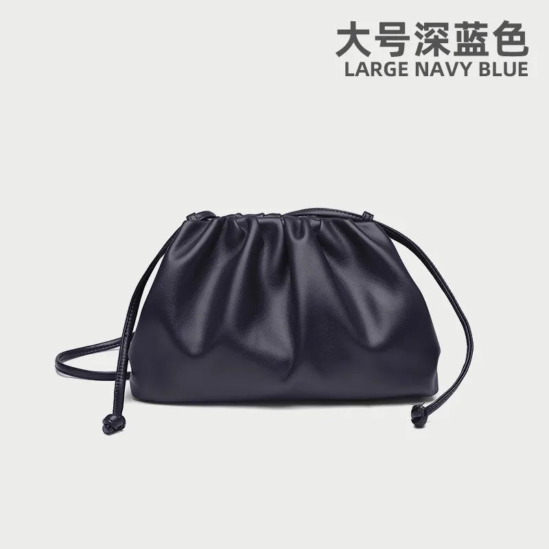 Soft Pu Leather Women Shoulder Bag High Quality Small Cloud Crossbody Bags for Women Fashion Female New Handbags Messenger Bags