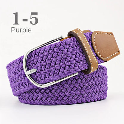 107/120cm Unisex Colorful Canvas - Belt Casual Luxury Trend Jeans Accessories Nylon Girdle Hunting Belt for Men and Women