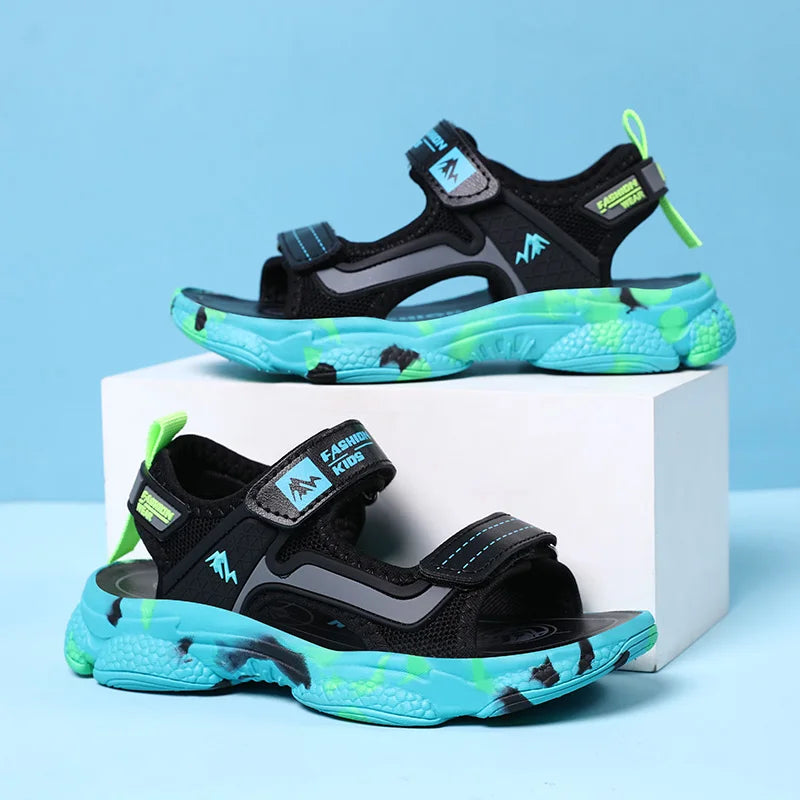 Boys Sandals 2026 Children Sneakers 7-12 Years Man Kids Sports Shoes Beach Sandals Children Summer Shoes for Boys