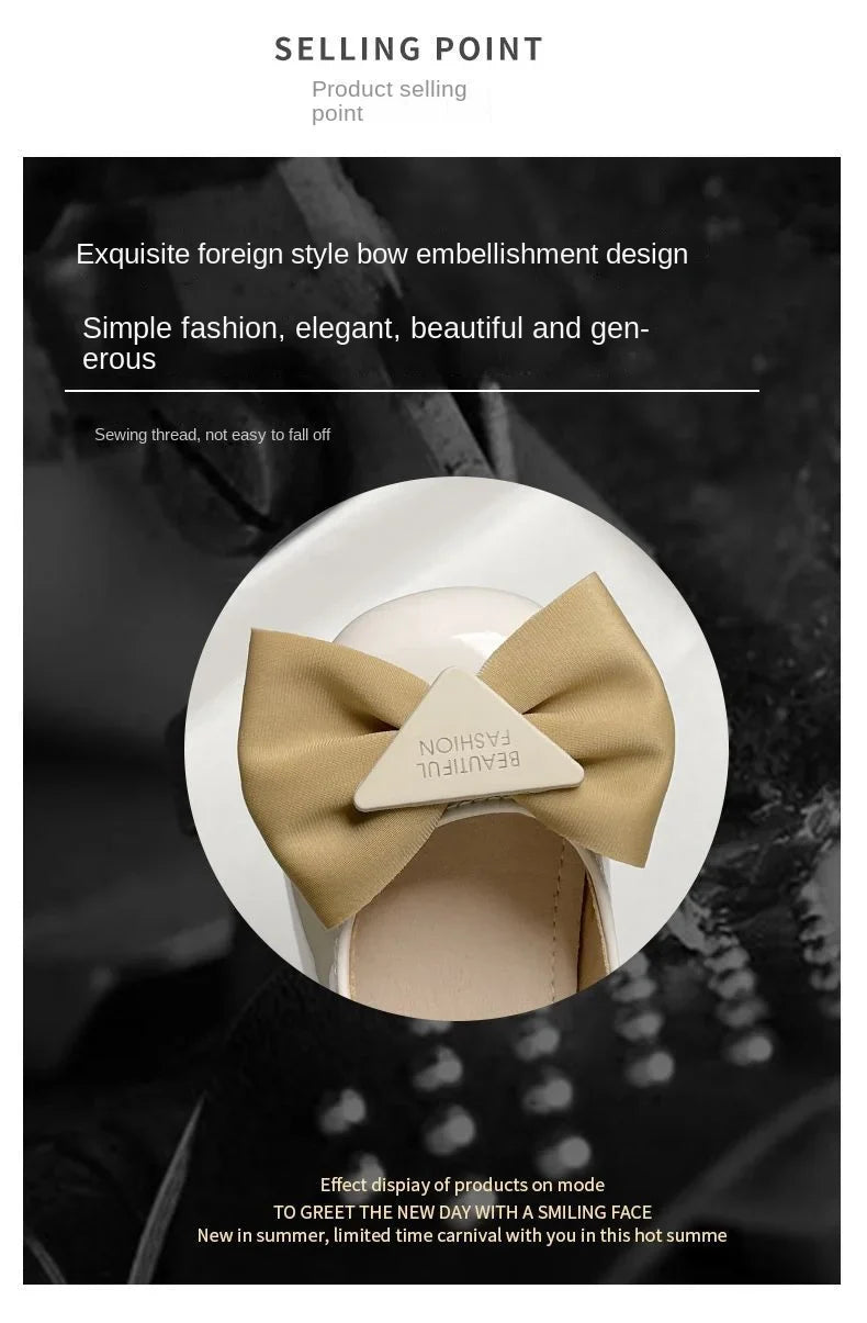 Girls Summer Fashion Princess Shoes Children Pearl Bow Tie Party Shoes Buckle Strap Velcro Sandals Mary Jane Breathable Sandals