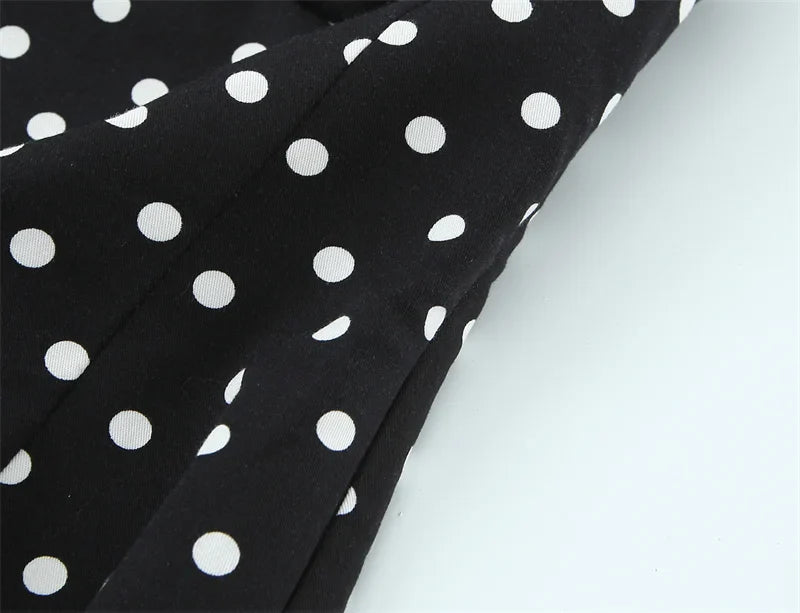 Women's Top 2026 Summer New Style Solid Color Polka Dot Decor Halter Neck Sexy Top Vacation Style Fashionable and Unique