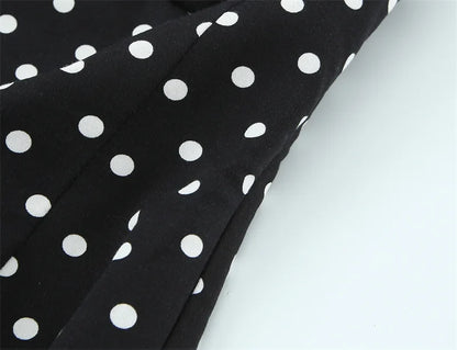 Women's Top 2026 Summer New Style Solid Color Polka Dot Decor Halter Neck Sexy Top Vacation Style Fashionable and Unique