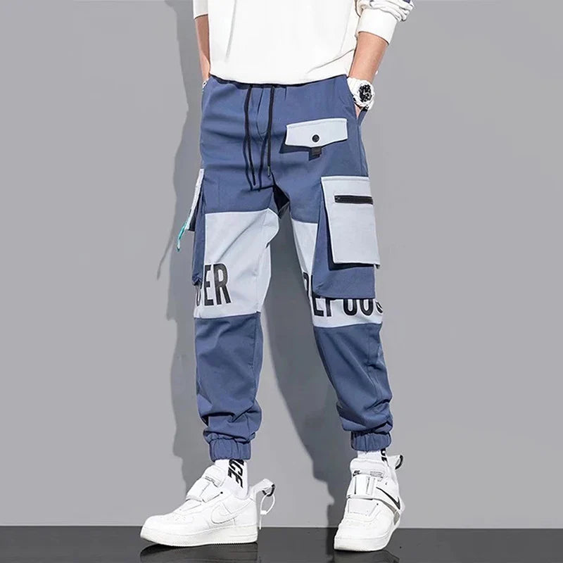 Men Versatile Casual Pants Male Summer Thin New Style Straight Leg Cargo Pants Classic Streetwear Quick Dry Ice Silk Pants