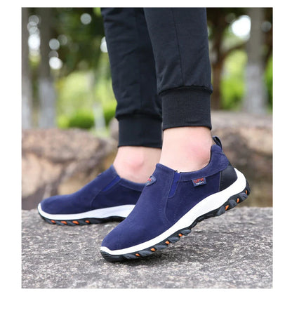 Casual Men's Sports Shoes Outdoor Walking Loafers Comfortable Shoes Fashionable and Lightweight Plus Size 38-50