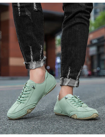 Men's shoes four season new plus size casual shoes fashion low-top soft sole breathable outdoor shoes men's sports walking shoes