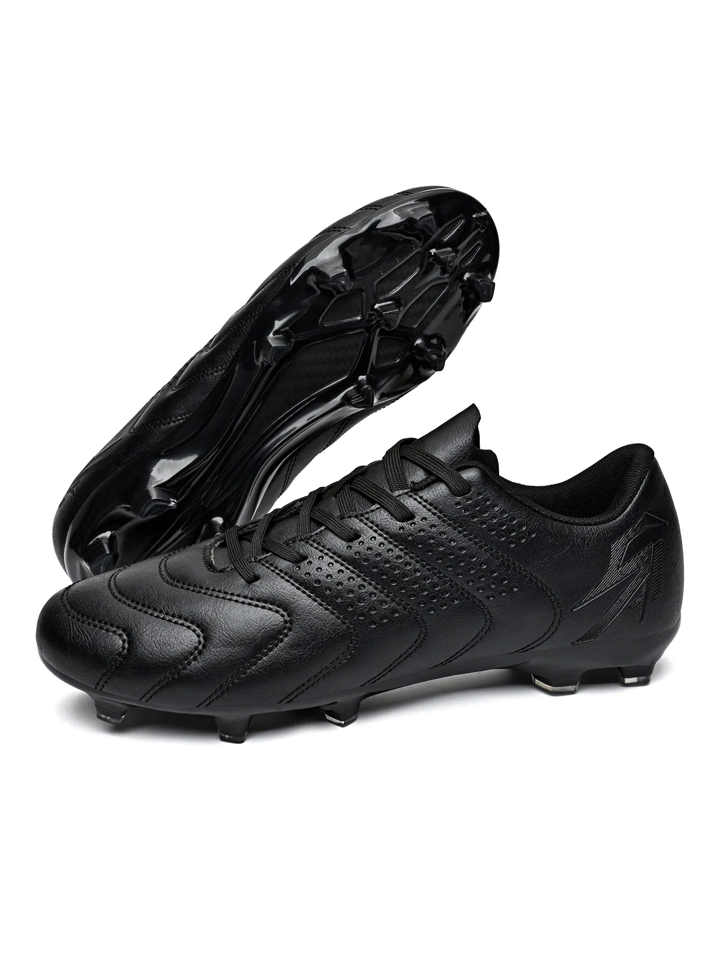 AG FG Athletic Soccer cleats PU Fabric Comfort Upper TPU Anti-slip Long Studs Sole Reliable Quality Adult Kids Training Shoes