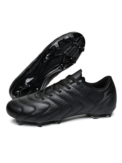 AG FG Athletic Soccer cleats PU Fabric Comfort Upper TPU Anti-slip Long Studs Sole Reliable Quality Adult Kids Training Shoes
