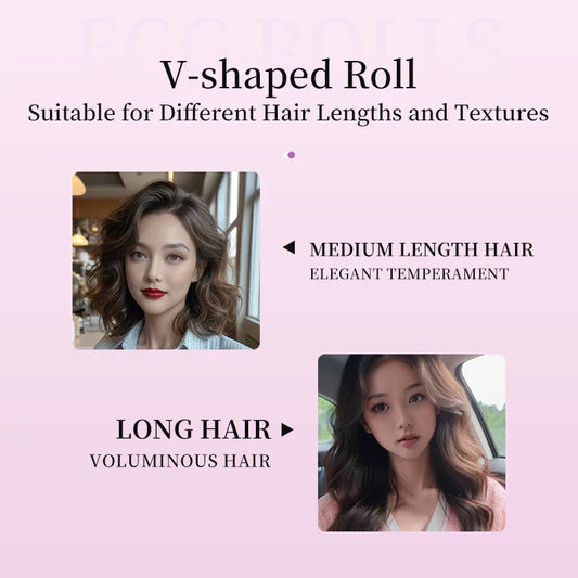 Curling Iron Hair Crimper 32mm Waver Beach Waves Curling Wand, Ionic Deep Waver Hair Curler Tool with Ceramic Pink, 1.25 Inch