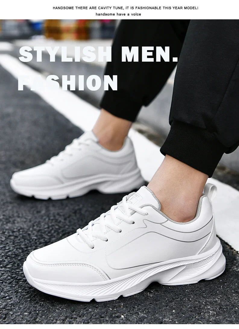 Road Running Shoes Unisex Waterproof Running Shoes Comfortable Athletic Shoes Waterproof and Slip-Resistant Travel Shoes