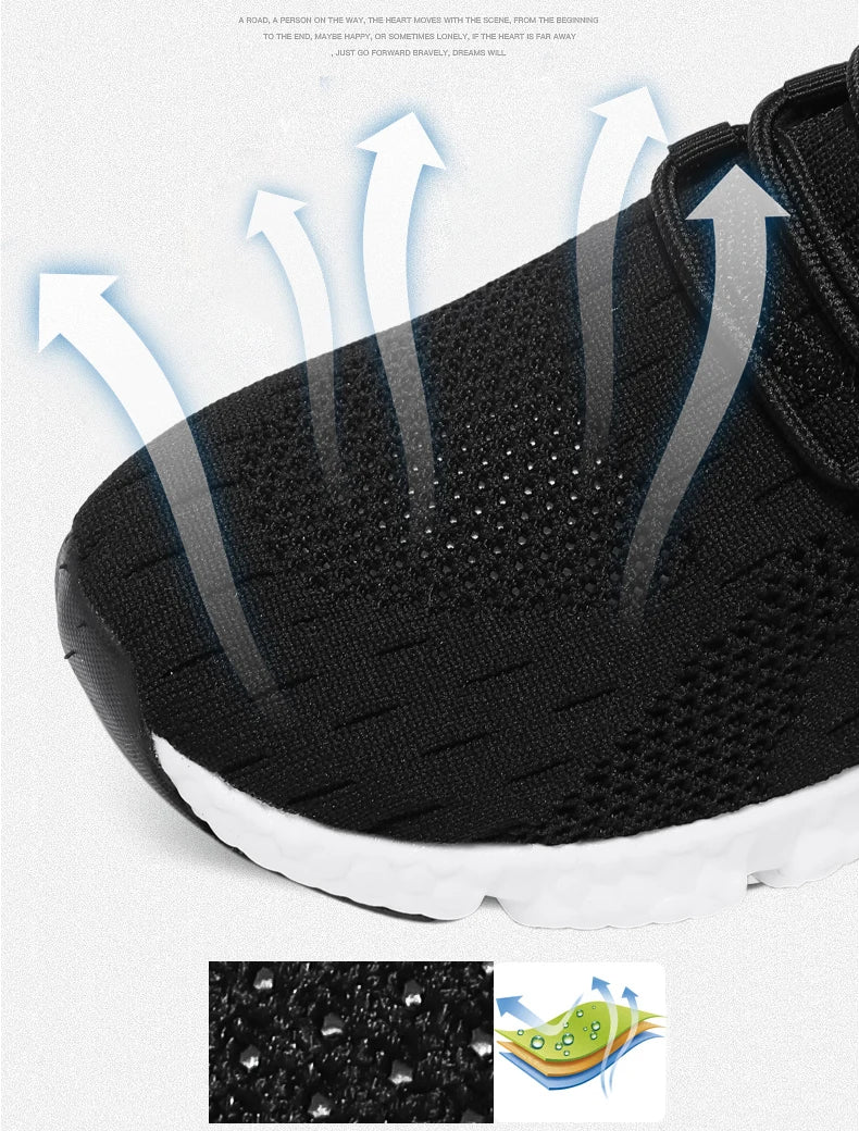 High Quality Summer Men Shoes Comfortable Sneakers Breathable Running Shoes for Men Mesh Tennis Sport Shoes