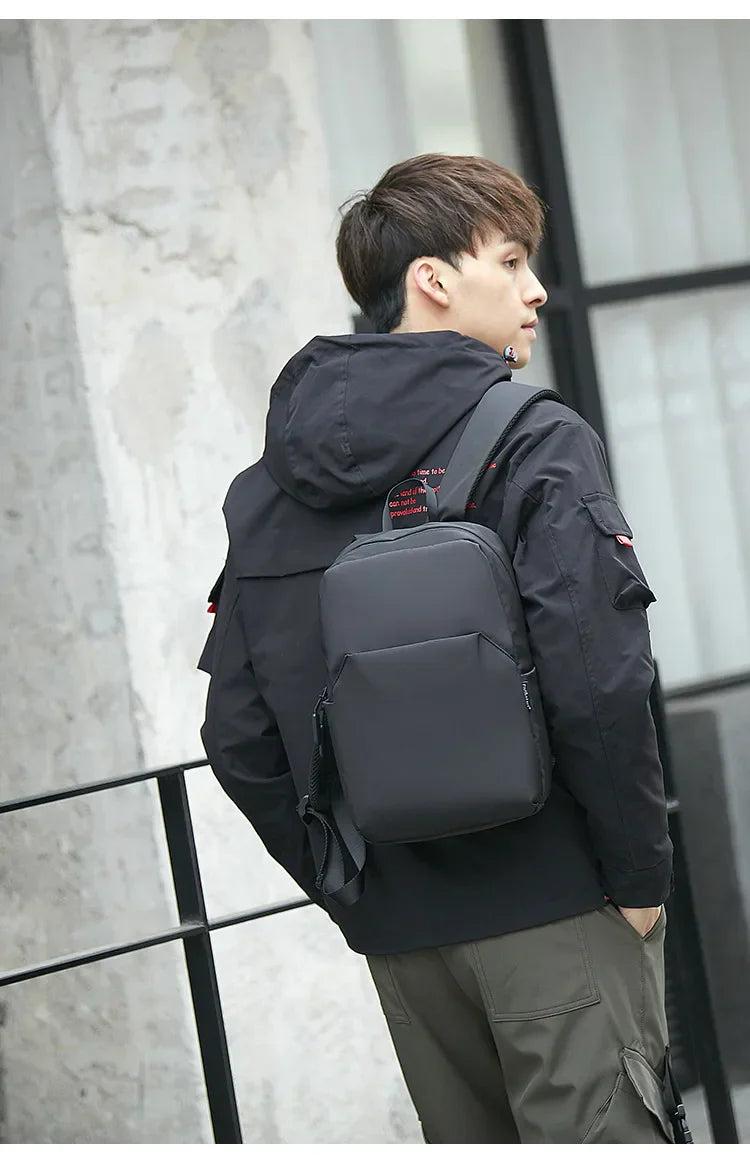 Mini Canvas Men's Backpack Fashion Black Rucksack School Bag for Man Small Japanese Male Bagpack Travel Waterproof Backpacks