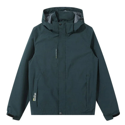 Plus Size 6XL 7XL Men's Windbreaker Waterproof Jacket Coat Men Spring Autumn Travel Jacket Male Fashion Outdoor Outerwear