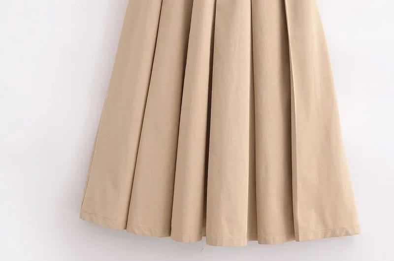 Woman Dresses Belt Pleated Midi Dress Women Sleeveless Summer Dress Woman Knitted Party Dresses for Women Sundress