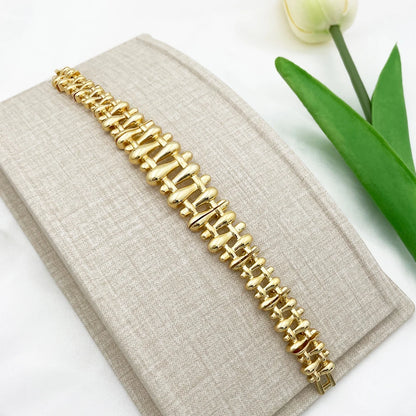 Women Necklace Earrings Bracelet Ring Jewelry Set Luxury Design Dubai 18K Gold Plated Wedding Party Jewellwey Gift