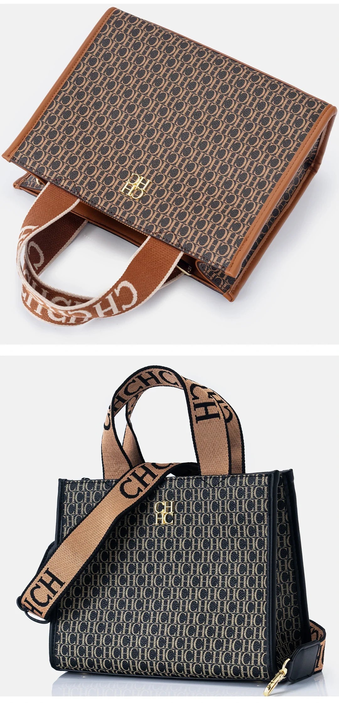 Fashion Monogram Print High Quality Metal Logo Casual Light Luxury Brand Designer 2025 New Women's Handbag