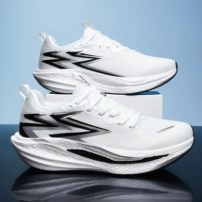 Men Running Shoes Carbon Board Speciality Sports Breathable Lightweight Women's Comfortable Chunta Athletic Sneakers