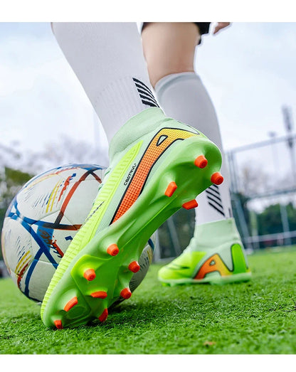 New Men Soccer Shoes Cleats Football Boots Professional Women Unisex Ultralight Match Grass Futsal High-quality TF/FG Sneakers