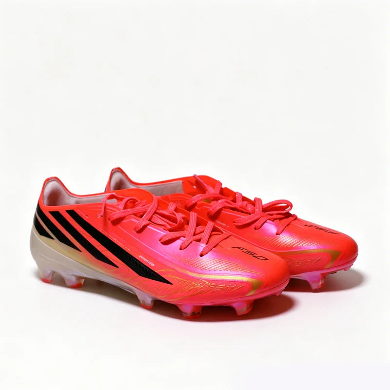 2026-F50 High Quality Mens Soccer Shoes Breathable Non-Slip Turf Soccer Cleats Pink TF/FG Training Football Boots Chuteira Campo