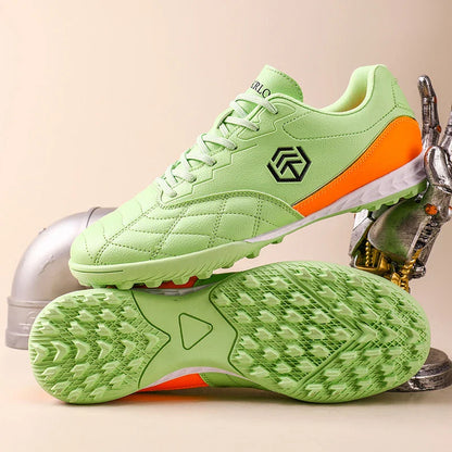 New Men Football Boots Grass Breathable Match Outdoor Sport Soccer Shoes Cleats Long Spikes Comfortable Training Boys Non Slip