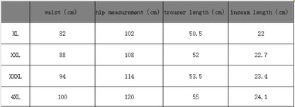 2024 Summer new women's plus size high elasticity knitted fabric fashion solid color bottoms tight shorts