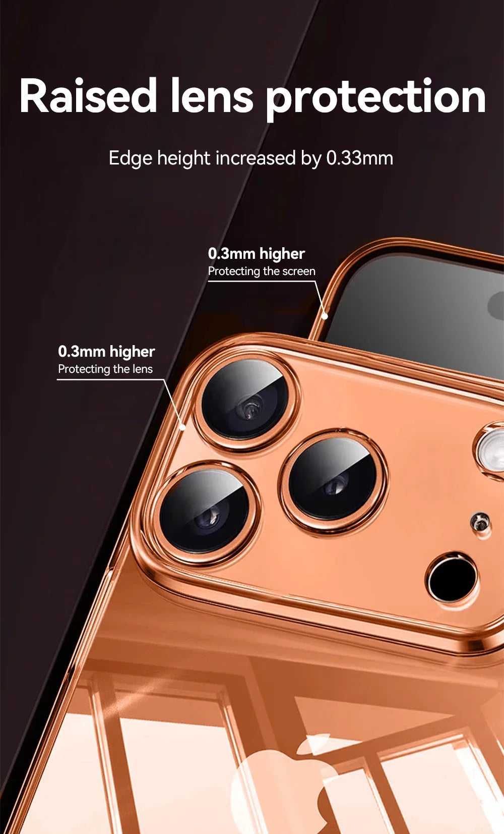 Clear Case For iPhone 17 Pro Max Anti-drop Transparent Cover Non-yellowing Shockproof Ultra Slim Cover Screen Protection