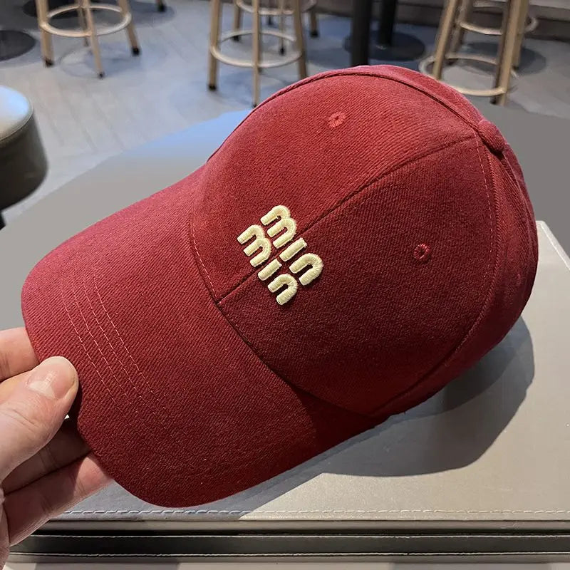 Korean Version High-quality Hard-top Baseball Cap Women Men Spring Autumn Versatile Embroidery Suncap Male Female Classic Hat