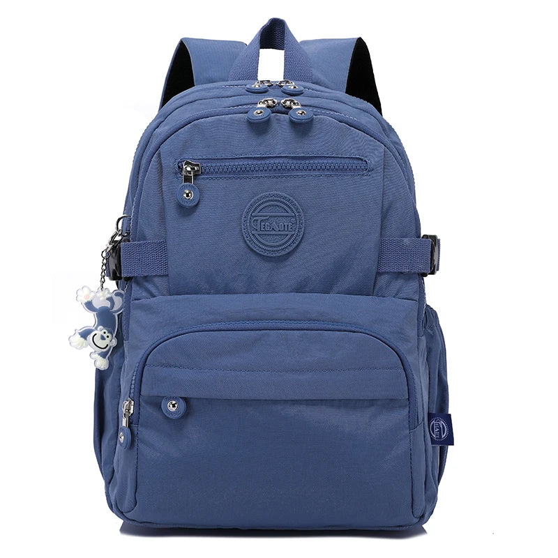 Large Nylon Waterproof Backpack Travel Rucksack for Women School Bags Mochilas Mujer Kids Girls 2026