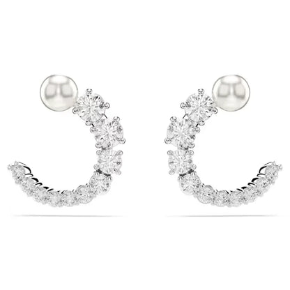 Original New Charms Pearl Necklace Earrings Bracelet Fine Jewelry Women Set Pearl Y Necklace for Women Romantic Gift