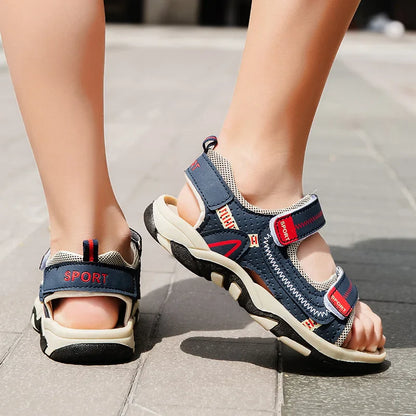 Arrived Fashion Children's Sandals Summer Kids Open Toe Casual Breathable Shoes Non-Slip Beach Sandals Boys Girls Sneakers