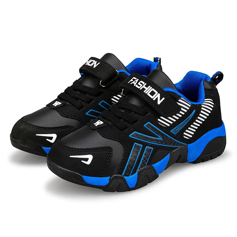 Children Boys Shoes School Sports Fashion Leather for Kids Tennis Casual Sneakers Children's Boy Running Walking Outdoor Shoe