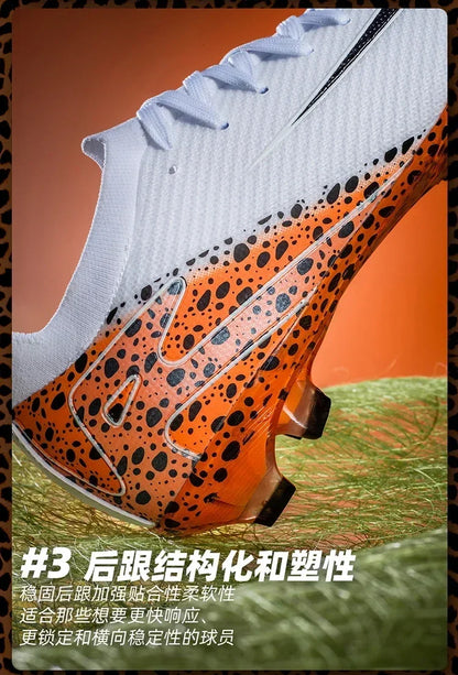 New Men Professional Football Boots Grass Soccer Shoes Outdoor Sport Non-Slip Training Shoes Match Sneakers Ultralight Unisex