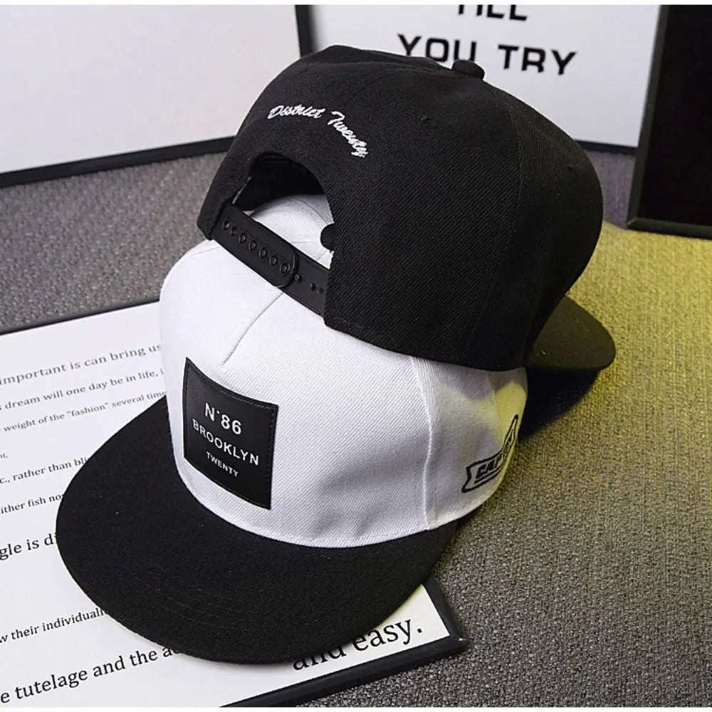 Patch Baseball Cap Sun Protection Summer Spring Hip-hop Cap Outdoor Embroidery Men Hat