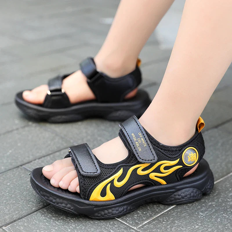 Kids Shoes Boys Sandals Summer Beach Waterproof Barefoot Shoes Sneaker Fashion Design Children Casual Sports Sandals for Boy