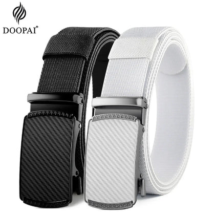 Men Elastic Belt Alloy Metal Automatic Buckle for Men Durable Tactical Belt Cowboy Outdoor Army Belt Hunting Women'S Belt Jeans