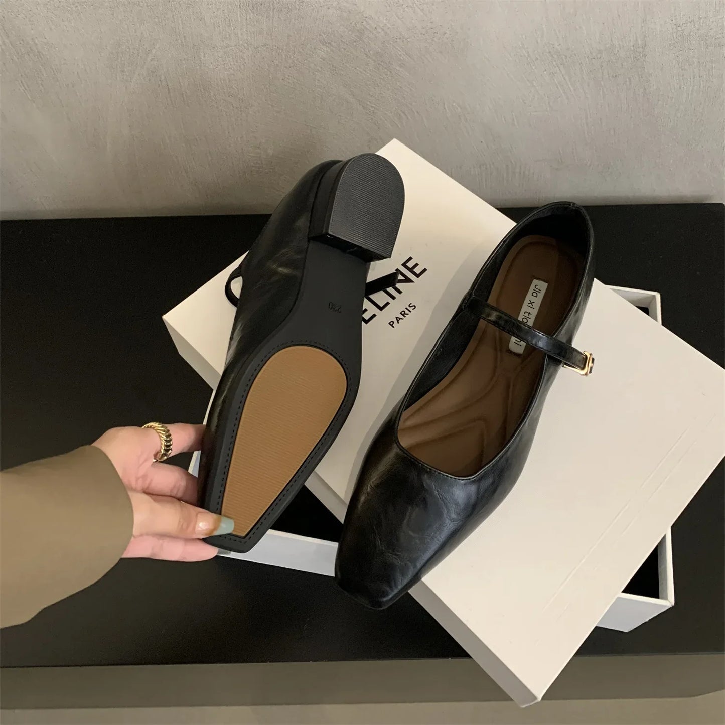 Summers Designer Mules Slippers Women's Fashion Low Heel Shoes Ladies Elegant Party Dress Slides Sandalias spring autumn 2024