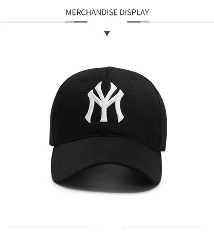 Fashion letter embroidery men women baseball cap duck tongue cap women men