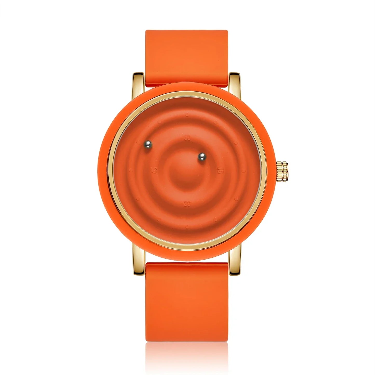 Personalized fashionable floating magnetic pointer free ball bearing creative simple waterproof quartz watch student women men