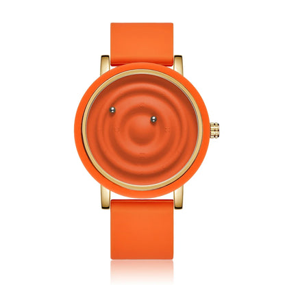 Personalized fashionable floating magnetic pointer free ball bearing creative simple waterproof quartz watch student women men
