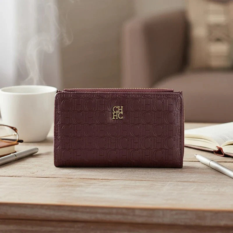 Exquisite Compact Portable High-quality Wallet High-end Feel Light Luxury Women's Cartoon Pattern Printed Wallet