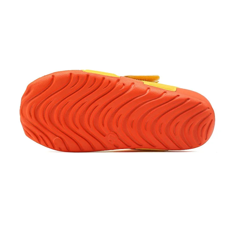 Summer Children's Beach Sandals Non-slip Soles Soft Comfortable Fashion Sports  Casual Boys Girls Baby Shoes Kids Flats Sandals