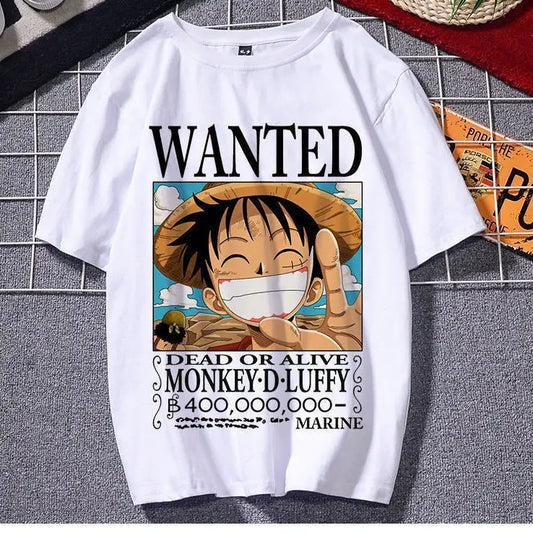 ONE T-shirt Luffy Sauron Tide Brand Peripheral Clothes Men's and Women's Summer Loose Short-sleeved Sports and Leisure Top PIECE